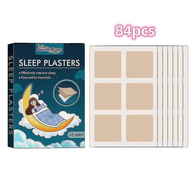 42-84stk Sleep Aid Patches til mænd og kvinder Alle naturlige dybe søvn patch 84pcs on Productcaster.