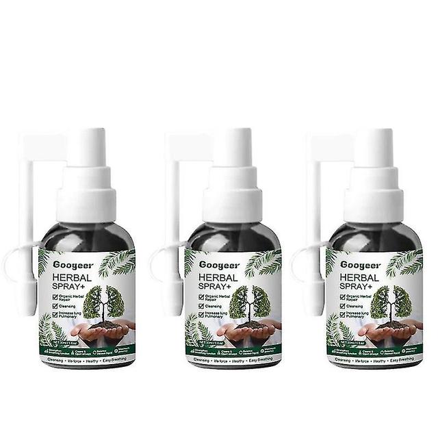 Rmfa 1-5pcs Googeer Herbal Lung Cleanse Mist - Powerful Lung Support, Googeer Herbal Lung Cleanse Spray, Herbal Mist For Lung Discomfort, Promotes ... on Productcaster.