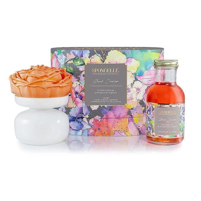 Spongelle private reserve floret diffuser black orchid gift set on Productcaster.