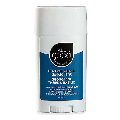 All Good Alle guten Teebaum & Basilikum Deodorant, 72 Gramm on Productcaster.