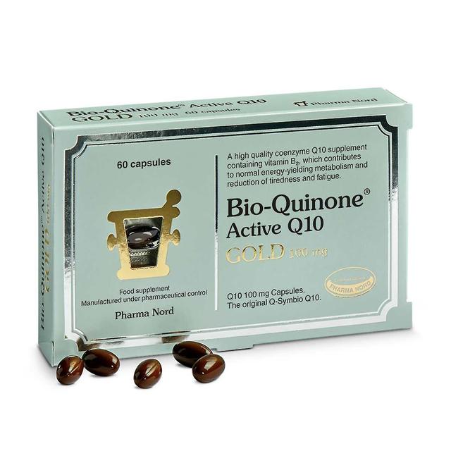 Pharma Nord Bio-Quinone Active Q10 Gold 100mg - 60 Capsules on Productcaster.