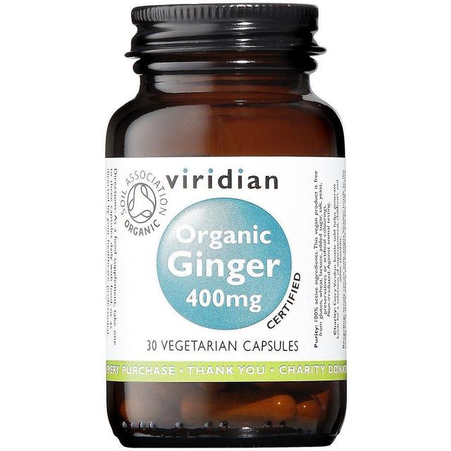 Viridian Ginger Root 400mg Veg Caps 30 (950) on Productcaster.