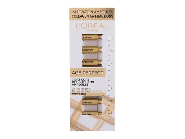 L'Oréal Paris - Age Perfect 7 Day Cure Retightening Ampoules - For Women, 7x1 ml on Productcaster.