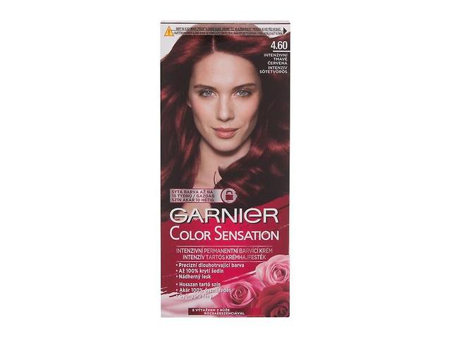 Garnier - Color Sensation 4,60 Intense Dark Red - For Women, 40 ml on Productcaster.