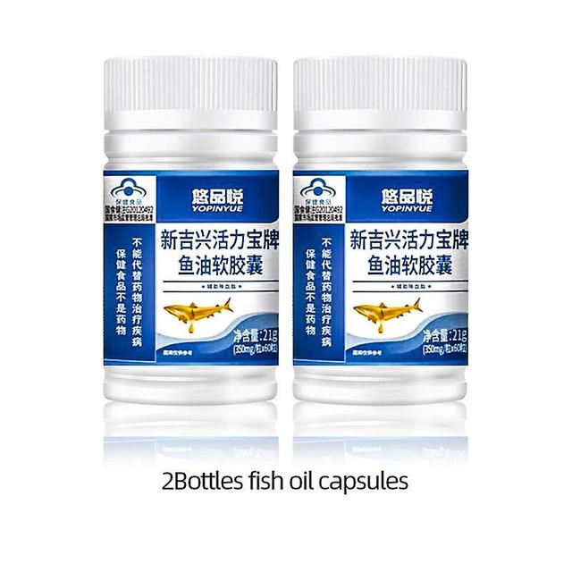 Coscelia Blood Vessels Cleaning Omega 3 Fish Oil Soy Lecithin Capsules Arteriosclerosis Cure Vascular Occlusion Cleansers Cfda Approve 2bottles 120pc on Productcaster.