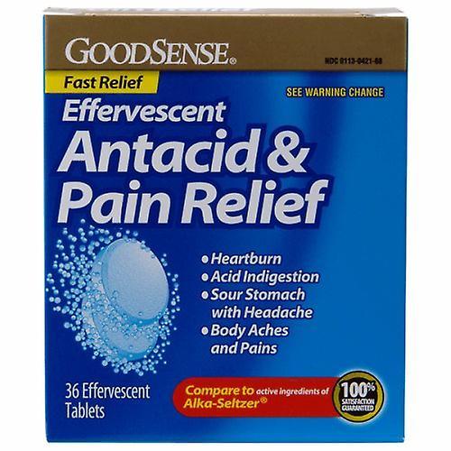 Good Sense Pain Relief Effervescent, 36 Tabs (Pack of 1) on Productcaster.