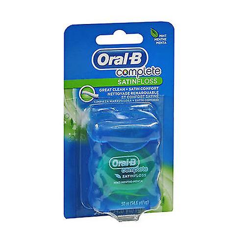 Oral-B Complete Satin Floss Mint 55 yardov, každá (balenie po 1) on Productcaster.