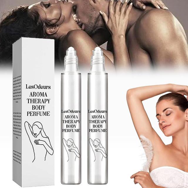 Mamusk Lesodeurs Aromatherapy Body Perfume, Lesodeurs Rollerball Aromatherapy Perfume, Long Lasting Natural Remove Body Odor Women Attract Men 2 Pcs on Productcaster.