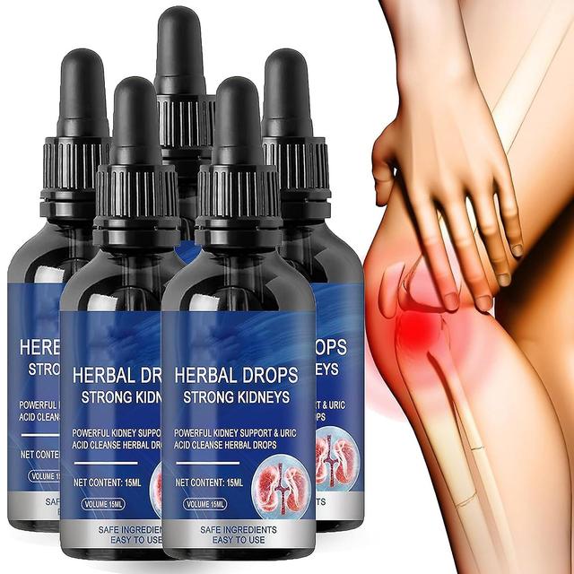 Wtowin Herbal Kidney Care Drops - Kidney Cleanse & Joint Support Supplement, Herbal Strong Kidneys, Joint Relaxing And Active Repair Essence 5pcs -... on Productcaster.