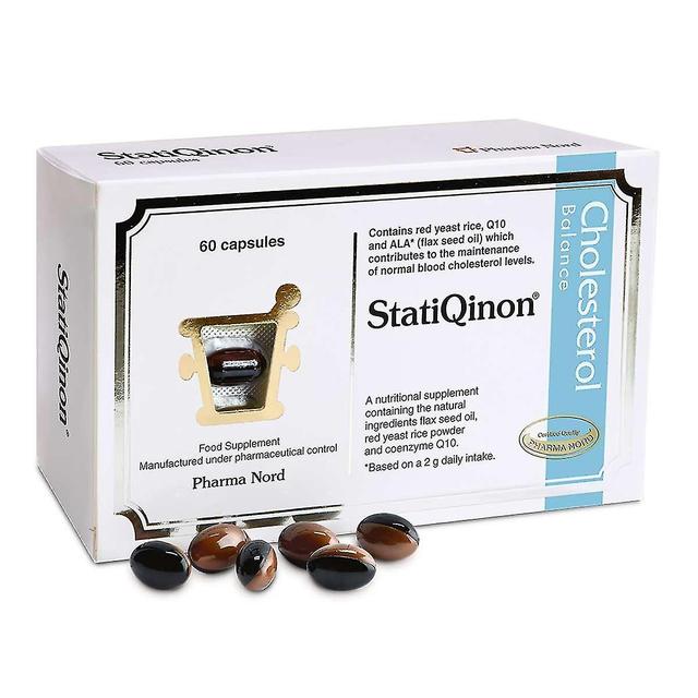 Pharma Nord StatiQinon Cholesterol Balance - 60 Capsules on Productcaster.