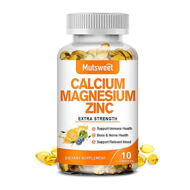 Tib Mutsweet Calcium Magnesium Zinc With Vitamin D3 Capsules Dietary Supplement Bone Support With Teeth Easy To Swallow For Adullts 60 capsules on Productcaster.