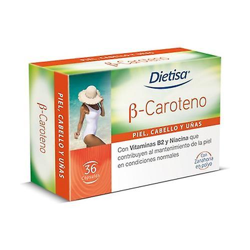 Dietisa Beta carotene 36 capsules on Productcaster.