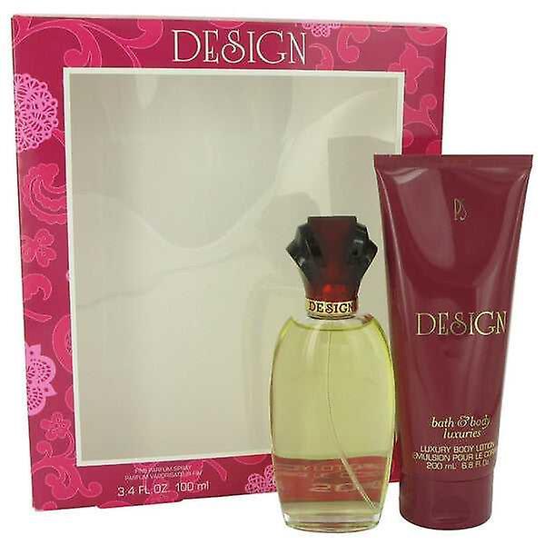 Design Gift Set - 3.4 Oz Eau De Parfum Spray + 6.7 Oz Body Lotion -- For Women on Productcaster.