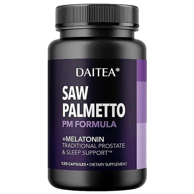 Sofirn Night Saw Palmetto Extract Supplement for Men, for Regular Nighttime Urination and Sleep Health, Non-GMO 120 count-1 bottle on Productcaster.