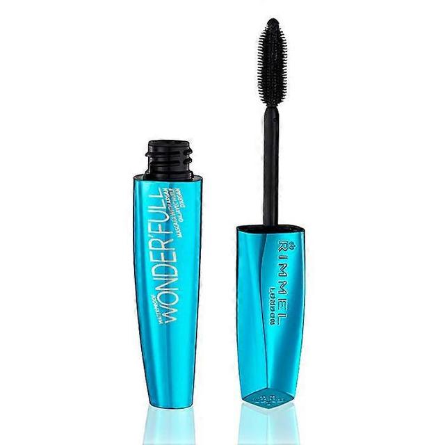 Rimmel London Rimmel wonderfull mascara with argan oil mascara waterproof in 001 black on Productcaster.