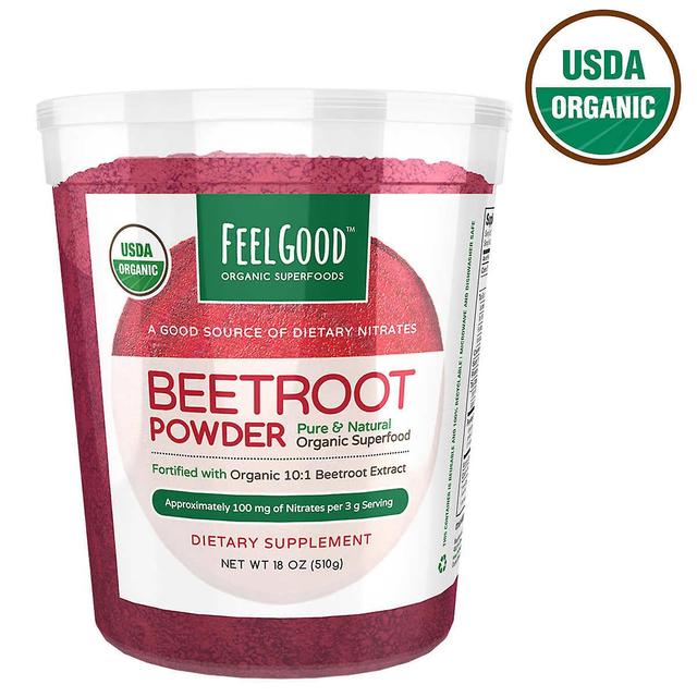 Feel Good Organic Feel good usda organic beetroot powder, 18 oz on Productcaster.