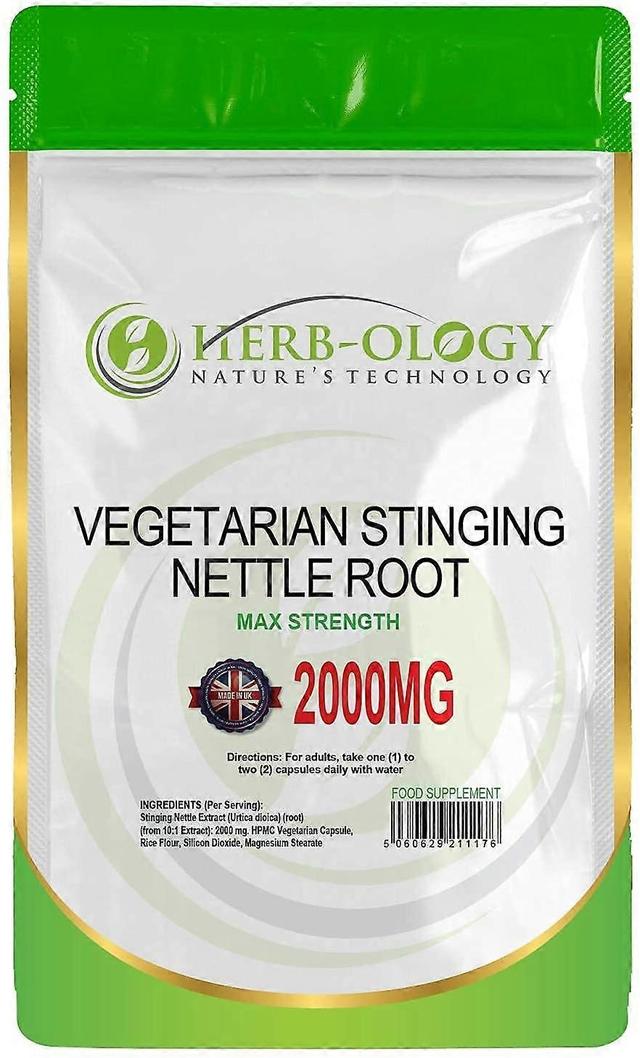 Herb-ology Stikkende brændenælderod (2000mg) Kapsler 1 Pouch (180 Capsules) on Productcaster.