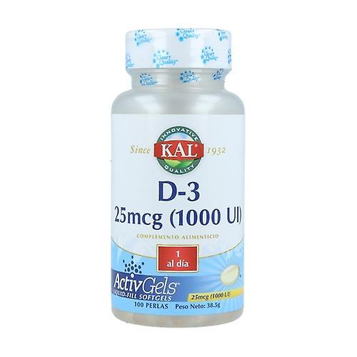 Solaray D-3 1000 IU 100 softgels on Productcaster.