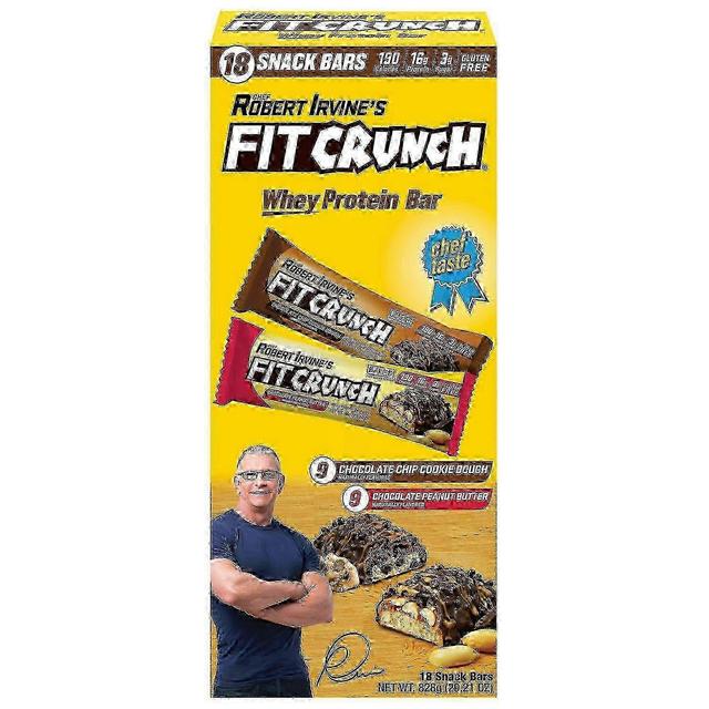 Chef robert irvine's fitcrunch high protein bars, variety pack, 18 ea on Productcaster.