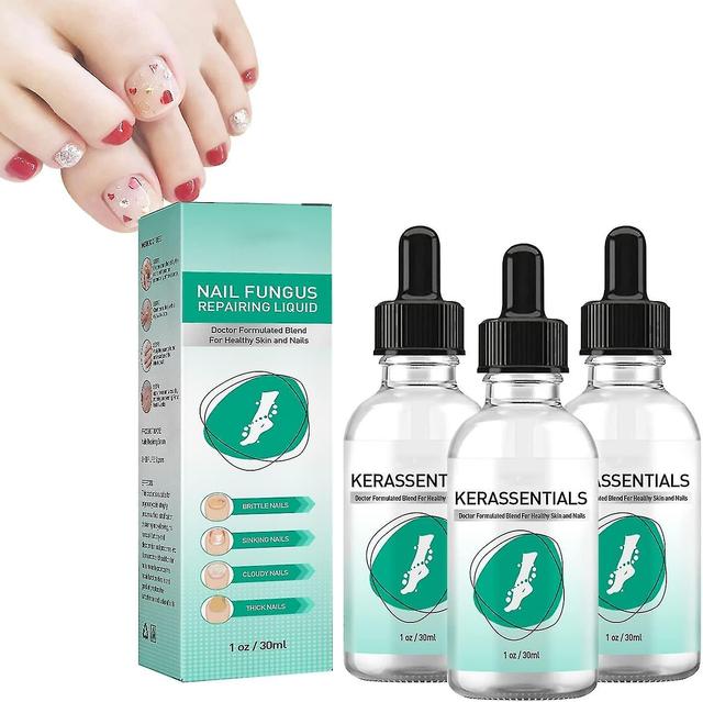 Kerassentials Teennagel Schimmel Behandeling Olie, Beste Reparatie Oplossing Voor Vingernagels En Teennagels, Fix &Renew Schade Fungal Nail, Broken... on Productcaster.