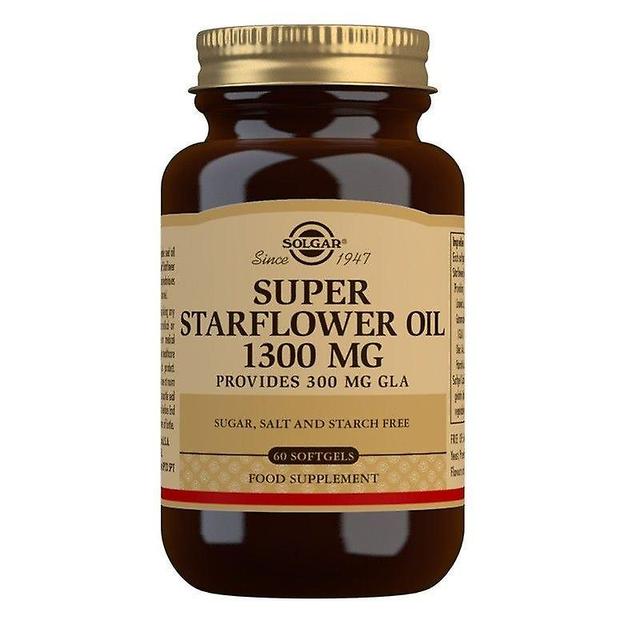 Solgar Super Starflower Oil 1300mg Softgels 60 (12537097) on Productcaster.