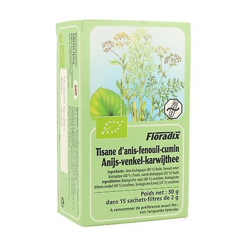 Salus Anis-Fennel-Cumin Herbal Tea 15 infusion bags on Productcaster.