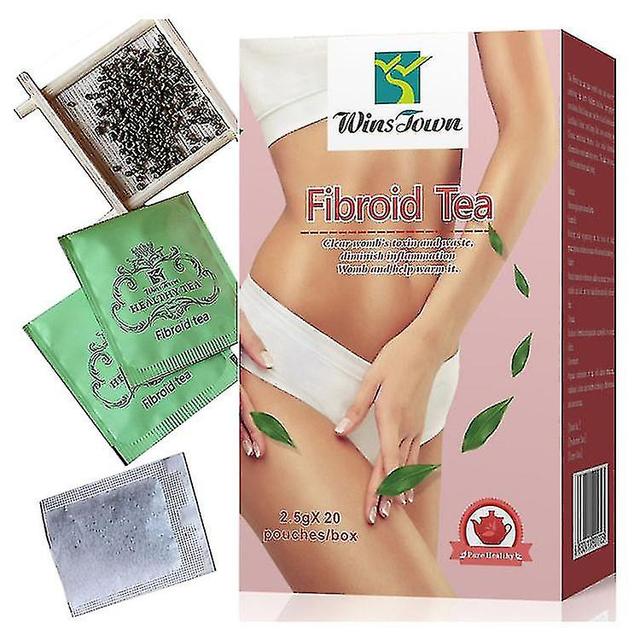 Thé aux fibromes pour les femmes | Warm Uterus Detox Bags Natural Female Fertility Tea For Preconception Pregnant only a glass no tea on Productcaster.