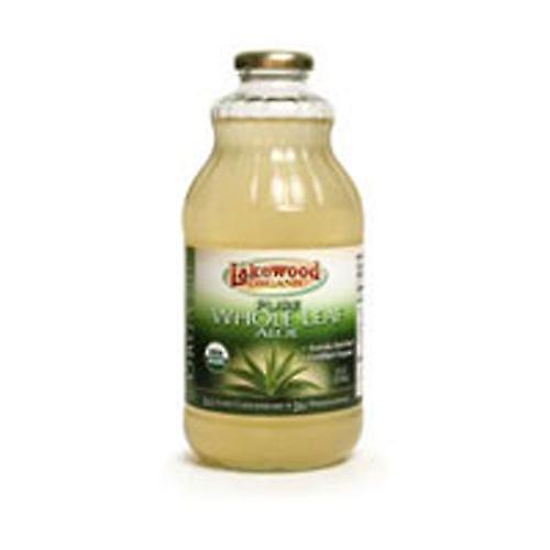 Lakewood Organic Aloe Whole Leaf Juice, 32 Oz (Pack of 1) on Productcaster.