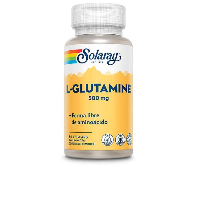 Solaray L Glutamine 500 Mg 50 Caps Unisex 50 vegcaps on Productcaster.