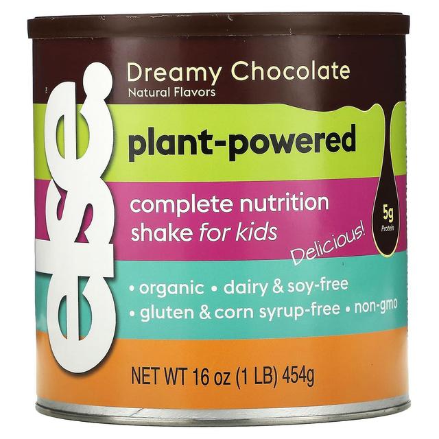 Else, Plant Powered Complete Nutrition Shake For Kids, Dreamy Chocolate, 16 oz (454 g) on Productcaster.