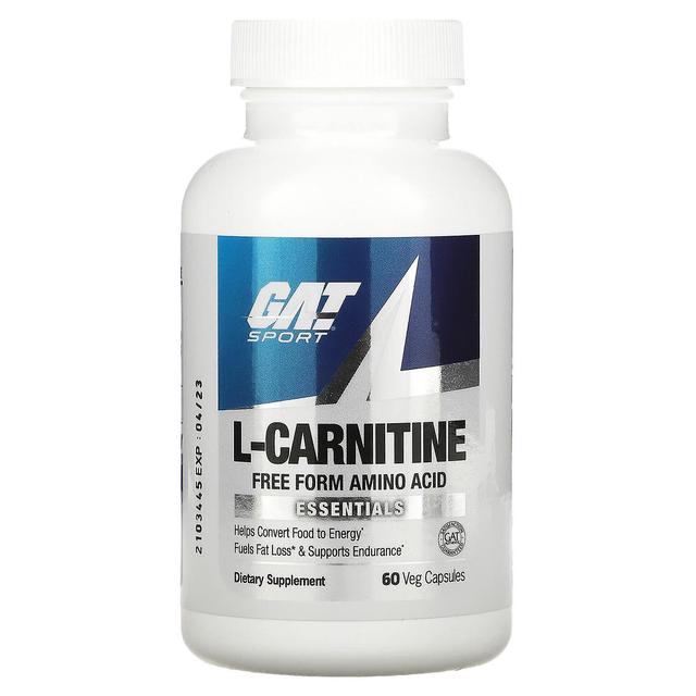 GAT, L-Carnitine, Amino Acid, Free Form, 60 Vegetable Capsules on Productcaster.