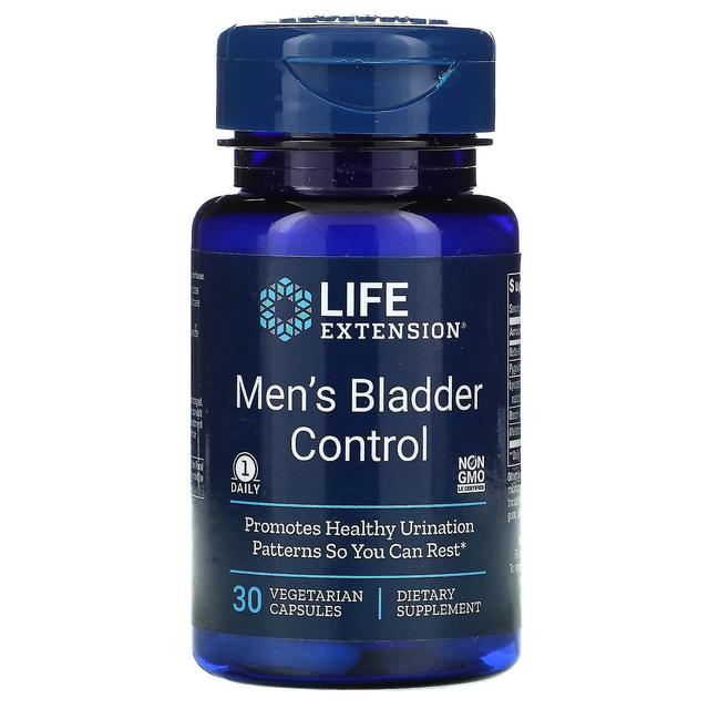 Life Extension, Men's Bladder Control, 30 Vegetarian Capsules on Productcaster.