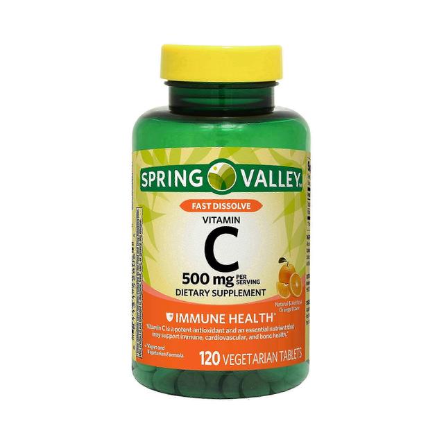 Spring valley fast dissolve vitamin c vegetarian tablets, orange flavor, 120 ea on Productcaster.