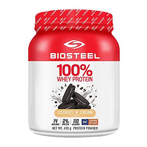 BioSteel Sports Nutrition Inc. BioSteel Sports Nutrition Inc. 100% Wei-eiwit Cookies N Cream, 420 gram on Productcaster.