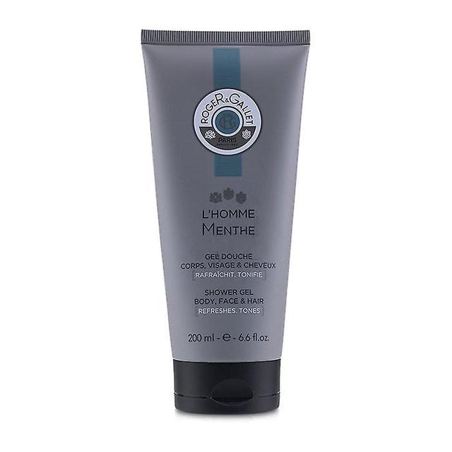 Roger & Gallet L'homme menthe shower gel - 200ml/6.6oz on Productcaster.