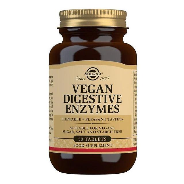 Solgar Vegan Digestive Enzymes Tablets 50 (12536645) on Productcaster.