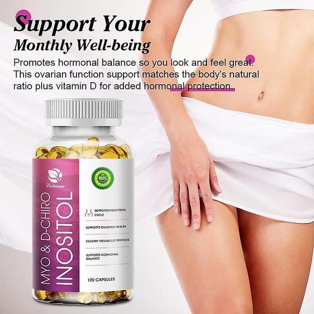 600mg Myo-Inositol & D-Chiro Inositol Ovarian Health Supplement Support Fertility Health and Hormonal Balance for WomenTIB TIB . 2bottle of 120pcs on Productcaster.