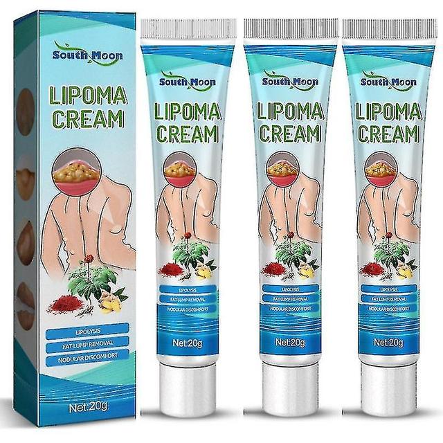 3pcs Lipoma Removal Cream Lipoma Treat Skin Swelling Delipidation Cream [XH] on Productcaster.