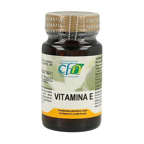 CFN Natural Vitamin E 60 softgels of 650mg on Productcaster.