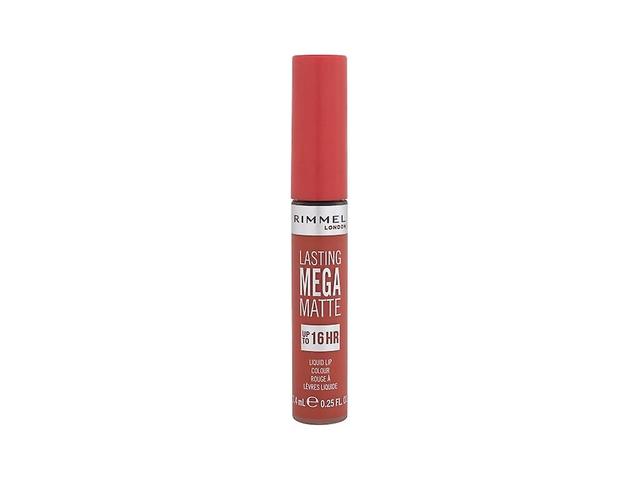 Rimmel London - Varig Mega Matte Liquid Lip Colour Scarlet Flames - For kvinner, 7,4 ml on Productcaster.