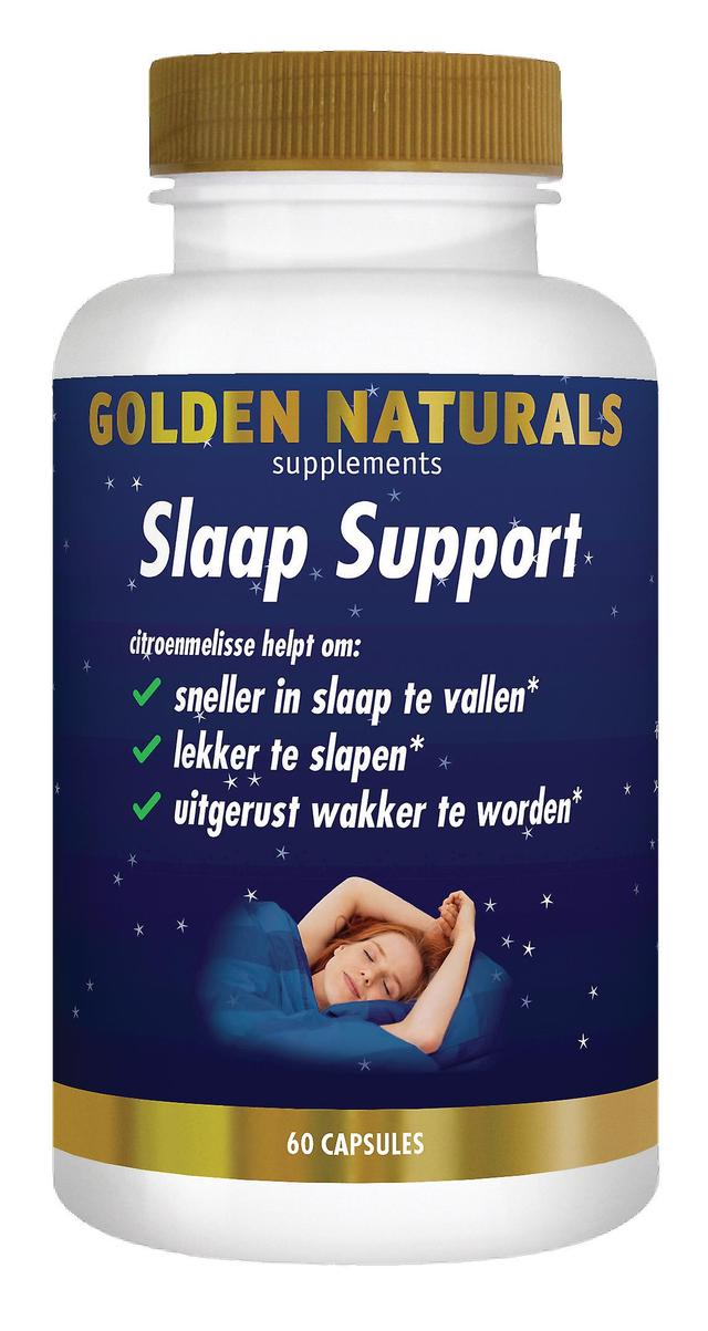 Golden Naturals Sleep Support (60 vegan capsules) on Productcaster.