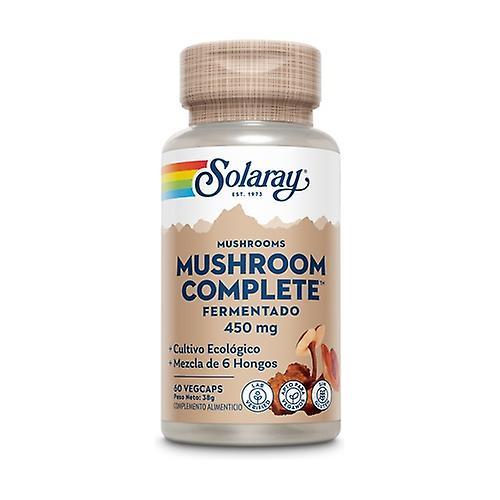 Solaray Fermented Mushroom Complete 60 vegetable capsules of 450mg on Productcaster.