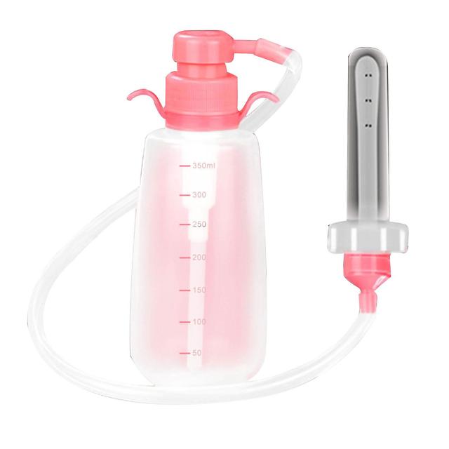 Reusable Vaginal Cleansing System Vaginal Cleanser Anal Butt Douche For Women pink-350ml on Productcaster.