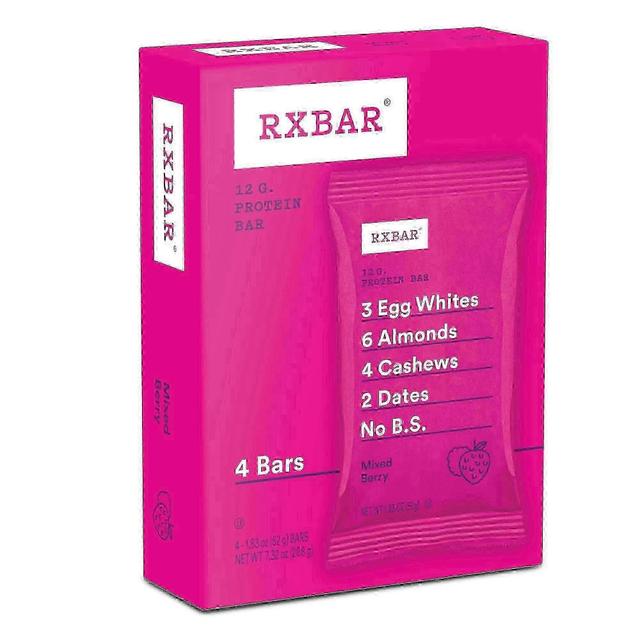 Proteínové tyčinky Rxbar, zmiešané bobule, 4 ea on Productcaster.