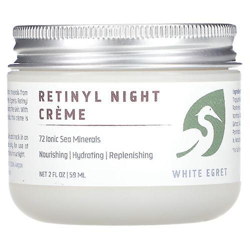 White Egret Noite de Retinol Hidratante de Garça Branca, 2 Oz (Pacote de 1) on Productcaster.