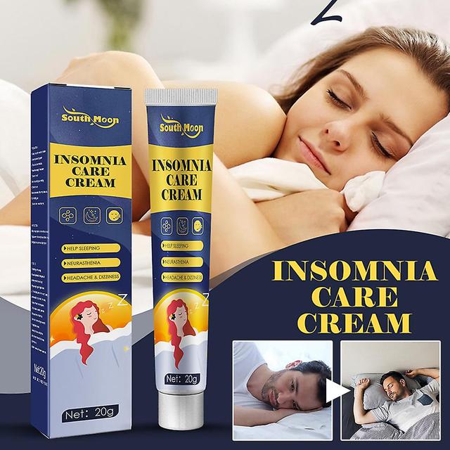 Nymphaea Candida Presl Insomnia Care Cream Easy-sleeping Paste For Improve Long-term Insomnia Sleep Deficiency Duizeligheid 2PCS on Productcaster.