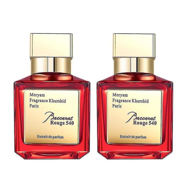 1-3pcs Baccarat Parfum Hommes Femmes Haute Qualité Unisexe Longue Durée Eau De Parfum Spray Femmes Classique Rose Série Parfume-yvan 2 Pcs on Productcaster.