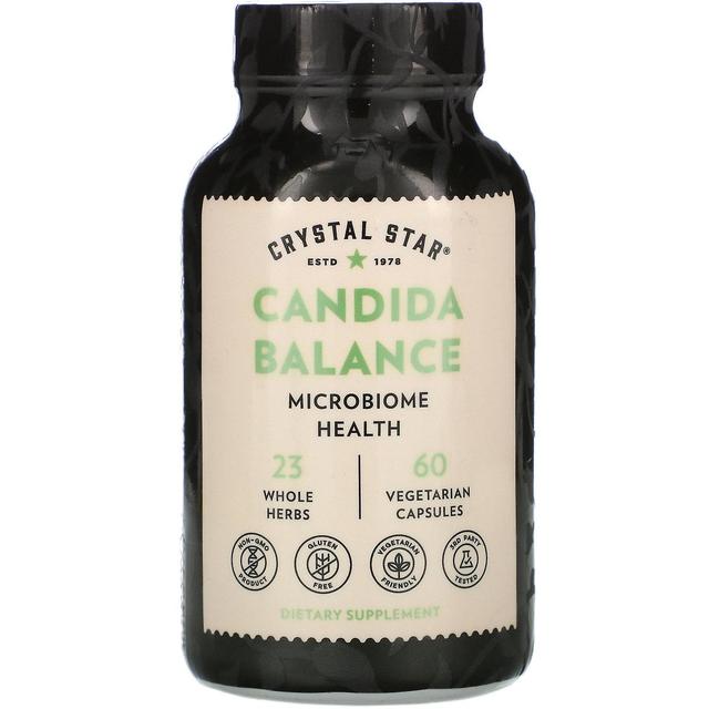 Crystal Star, Candida Balance, 60 kasviskapselia on Productcaster.