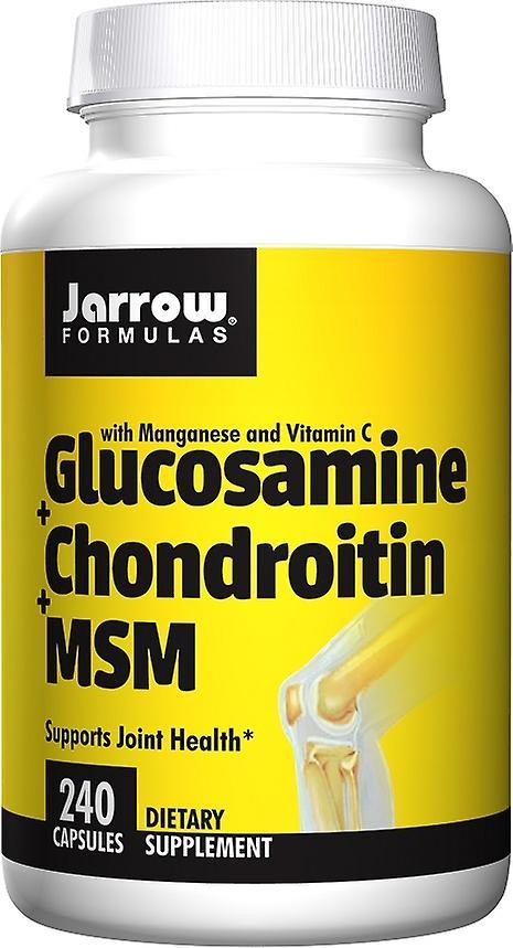 Jarrow Formulas Glucosamine + Chondroitin + Msm 240 Capsules on Productcaster.