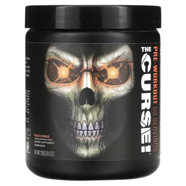 JNX Sports, Der Fluch, Pre-Workout, Pfirsichringe, 8,8 oz (250 g) on Productcaster.